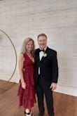 At 57, I felt pretty!!! The empire waist hides a bit of a belly and elongates the legs. I wanted a solid color dress for elegance and the jacquard fabric added just the right amount of interest. It was the perfect dress for the event! I got so many compliments on it!!! Thank you for the great quality and SUPER service!!! - Christina B.