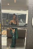 I loved this dress and received a lot of compliments. I ordered a small and it fitted perfectly. I styled it with a green shawl (not the same exact color) but it went nicely together. - Kim T.