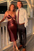 Wore this to a wedding in December in Florida and I got so many compliments on it! It's very comfortable and fits very well. I have a medium-sized chest and it held me up all night. - Andrea W.