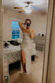 Beautiful dress. I haven't been able to wear it yet as our plans for the evening feel through but oh my god it's beautiful. Feels amazing. Fits beautifully. Quality is perfect.
Can't wait to wear it! - Sammi A.