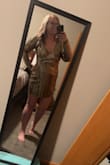 Needed a dress for a golden themed birthday, and this did not disappoint! Flattering on my mom belly which is a huge plus! Dont even need a bra! Being a tall girl, it is short but not too short, which is hard to find! - Josie M.