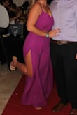 Ordered this in a M but then returned it for a L to have a little more room in the waist. I LOVE IT! I wore it to an event and everyone was obsessed and asked where I got it. The only complaint is the pants are very long so I had to wear 4 inch heels. Will be wearing again soon! - Caroline F.