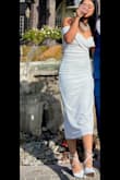 The dress was so beautiful. I received a lot of compliments on it= - Sadikshya B.