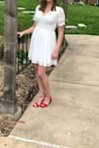 This dress is so cute! Wore it for college graduation and it fit exactly how I hoped it would! - Maggie F.