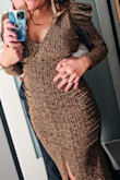 Loved the fit of this dress for a company holiday party. Also so comfortable! - Janelle P.