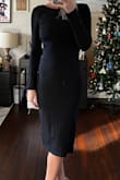 Love this dress! Sexy and classy. A little long in the arms on me but still in love! - Jen F.