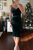 I feel so good in this dress! So hot! Great color! - Jen F.
