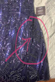 I have a couple of issues with the dress I have not used it I just tried it on and already there are sequins missing. Seems like I have already used the dress a couple of times and will not purchase this kind of material again. - Renata C.