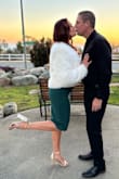 Beautiful heels- I actually wore them all night. I did put some extra toe cushion inserts because of the height and I'm a big baby when it comes to wearing heels, but they fit the look perfectly! - Simone P.