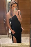Wore this to a wedding in Santa Barbara recently and it was absolute perfection. Fit like a glove and has a little bit of stretch so I felt elegant and comfortable all night. So happy I found this gem! It'll definitely be a staple in my closet for future fancy events. - Dallas G.