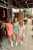 This is a cute dress that you can dress up or down with your accessories. It's a little on the thicker side and is tight. I wore it a lot during the summer - Jessica L.