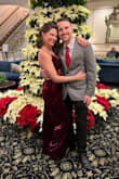 I wore this to a winter wedding and loved it!! It was so classy but still a little sexy. Also very comfortable. If youre a little shorter it might be a bit long, length was just right with high heels for me. Received so many compliments on this outfit! - Sarah R.