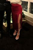I ordered a size 5.5 and they fit perfectly. Super cute and flattering and love being able to tie them up differently! - Hannah B.