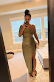 This is the perfect wintery dress. It fits great and is lined nicely! - Lauren