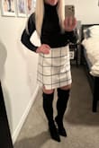 This is so adorable. It's comfy and not hot, which is good for fake Florida winter. Looks like wool, but isn't. - Kyra W.