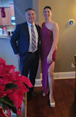 I wore this dress to an awards ball. Received many compliments in person and from online photos. I'm tall and the length was perfect. The color stood out among the crowd. - Erin M.