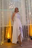I was a queen for a day!  I looked fantastic and everybody thought that I had the dress tailored for me. Got all the compliments at the party for it! Runs small in the bust. I'm usually size s/m in Lulus dresses. In this one I got size L - Jenny T.