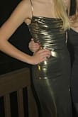 I bought this dress for my granddaughter to wear to homecoming and she was stunning! Easily zipped up the back and great length & she loves it! Quick shipping, too. - Sydney S.