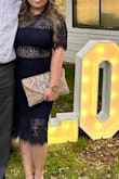 I wore the dress for a wedding and received so many compliments. I loved it so much that I purchased it in another color. - AmberRose S.