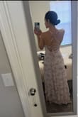 Ordered this as a bridesmaid dress and it fits so perfectly! Love the material, it's so light. The length is good with 5-inch heels - Sophie B.