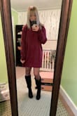 Loved it! Nice and warm. Great length. Nice and baggy but not oversized. - Kristelle G.