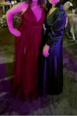 This dress is great! It is long so I had to fix it but it was the only issue. - Lourdes C.