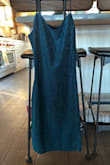 Love this dress it has a bit of stretch so for curvy girls this is so nice to have some give in the curvier places. The colour is beautiful more teal than blue.  She loves it. And she loved that not all the girls had the same dress it was a bit sparkly looking and soft. - Nancy C.