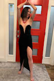 I love it! I got a lot of compliments from everyone!! This is a very unique dress, I was feeling more sexier than ever! = the dress looks like the one Shakira wore recently in a red carpet, I totally felt like Shakira haha, I ordered green but it looks like black& either way I love it!
Shakira vibes!!!! - Alexandra O.