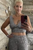 This run tiny&I usually wear a S in lulu tops, sometimes a M. But the L was perfect and it's just so comfortable! - Kristie M.