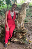 I bought this jumpsuit to wear on a trip to East Africa and it was perfect! I spent a day touring a spice farm and interacting with animals at a wildlife reserve. It's a very comfortable outfit. Keep in mind that you may have to wear a tank top underneath depending on how you tie the top. - Jo R.