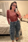 Fits nicely, but not a lot of stretch. Order your size, or a size up, if you don't like things very snug. - Danielle B.