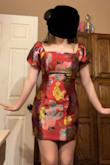 It looks as if it will fit big but once it's on it molds to your body. It's a very comfortable material. Looks amazing I'm so happy with this purchase! - Camryn S.