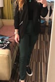 It worked great for a couple of business events, but I could also wear them casually. Love the high-waisted fit and side clasp and zipper. - Patsy H.