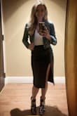 This skirt is darling BUT it runs super big. I'm always a small and I had to send it back for the XS to get the look I was going for. Very flattering and sexy! As always, Lulus makes returning items quick and easy- thanks! - Courtney H.