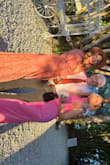 The material was thick perfect length flowy heavy dress, beautiful tone, I felt like the prettiest lady at the wedding. My favorite is the sexy cut to show cleavage since the dress is so classy and elegant looking! A must-buy ladies! - Nayla R.