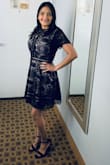 The dress is very pretty, I really like the quality of the material. Perfect for any occasion. - Kathy C.