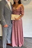 Bought for a friend's wedding, loved it! I am 5'4" 150lbs 34B and the small fit well. - Jessica V.