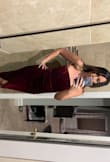 This dress was phenomenal! Fit really well, the color was gorgeous, perfect for a Christmas party. - Christie B.
