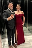 This was the perfect dress for a formal event.  The stretch made it extremely comfortable and easy to dance.  I received complements all night from other guests and strangers.  My date told me I was best dressed, but he might be biased;). - Anne H.