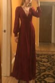 11/10 fit and I love it! BUT it is NOT BURGUNDY. It arrived as color wine red and was several shades lighter than all other burgundy dresses from Lulus (see pictures). Did not appreciate the false advertising as they know their bridesmaids consumers are often trying to color match multiple styles. Would not have been an issue if they marketed this as wine red instead of burgundy. Had to return due to color even though the fit was amazing. - Mary L.