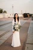 This dress was a dream. It fit like a glove and was incredibly comfortable. It is super stretchy and not restricting at all. It's simple but still so elegant and beautiful. And at a steal of a price! Still so in love with it. - Loni M.