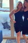 Wore to a winter wedding. Very fitting and comfortable. A little short for a wedding event but perfect for everything else. Absolutely loved this dress! - Nicole W.