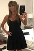 This dress is stunning! I have worn it several times, and received compliments every time I wear it. It runs a little large, so I ordered a small when normally, I am a medium. Love it!! - LEE A.