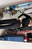 Normally I wear a small in tops and a small/medium in pants, but I went with large for length & its perfect! Its already wideleg oversized bottoms so going up a size worked perfect for this outfit. - Tara H.