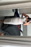 The dress is a little loose and shapeless. Straps are just lace things and aren't adjustable, so I don't feel hugged in the right places. No support in the bust. I'm holding the back in my photo. - Jeanette H.