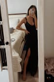 Everyone at my work Christmas party loved it! It was a bit long but my huge heels helped. - Noelle S.
