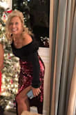 I love this skirt! It had just the right amount of stretch to hug me in the right places. I wore it to a Christmas dinner party and received so many compliments. It was super festive looking. - Jennifer C.