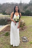 I'm usually small so I got XS because of the other reviews and it was perfect, used it for my civil ceremony - Paula B.