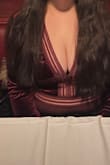 Very cute top. Wanted to post a pic on how it fits on someone curvy. I'm 5'6 and 184 lbs. 36DD bust size. Very sexy for a night out.
Only complaint is it's very fragile and hand wash only. - Whitney F.