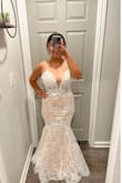 Love this- was scared to order online but so glad I did. The quality is amazing, it fits amazing with not needing a thing altered!!! - Ashley L.